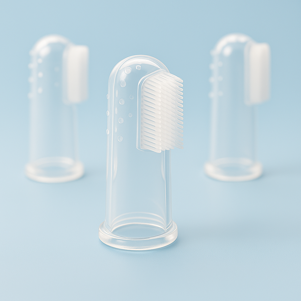 Kiki Smile Soft - Silicone Finger Toothbrush Set (5)